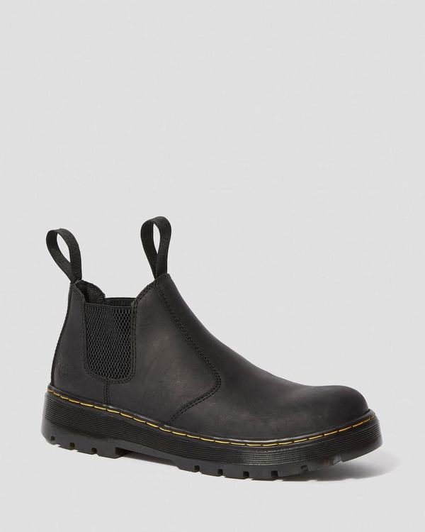 Dr Martens Pánské Chelsea Boty Hardie Connection Černé, CZ-019568